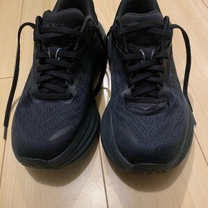 Women’s Black Hoka Bondi 8